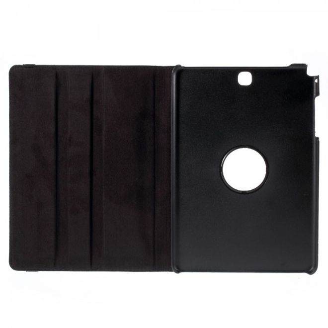 Samsung Galaxy Tab A 9.7  Leder Case mit Litchitextur - schwarz