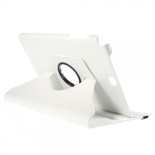 Samsung Galaxy Tab A 9.7  Leder Case mit Litchitextur - weiss