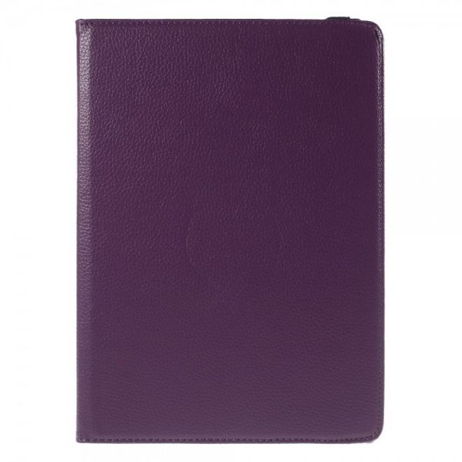 Samsung Galaxy Tab A 9.7 Hülle - 360° rotierbares Case aus Leder - purpur