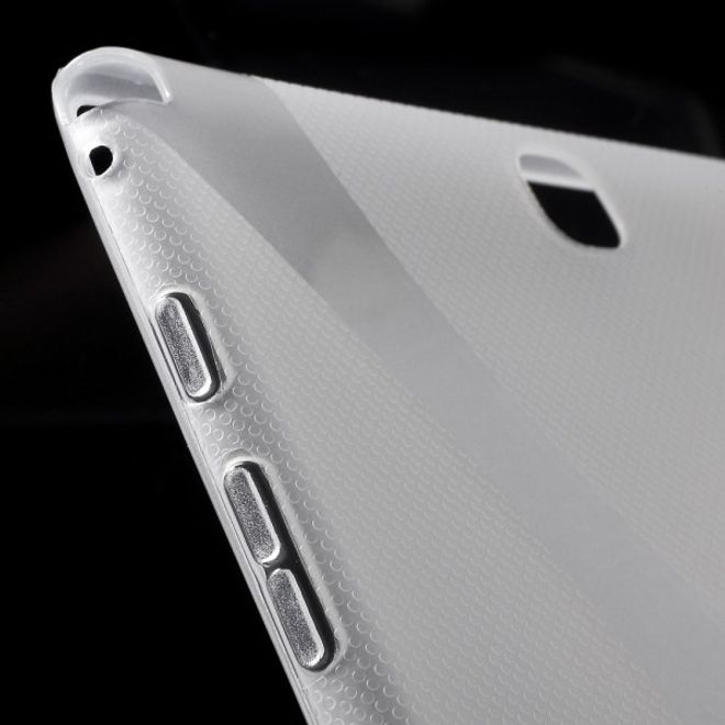 Samsung Galaxy Tab A 9.7  Elastisches Plastik Case X-Shape - transparent