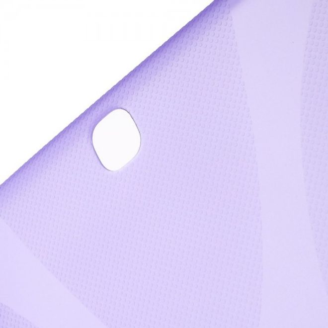 Samsung Galaxy Tab A 9.7  Elastisches Plastik Case X-Shape - purpur