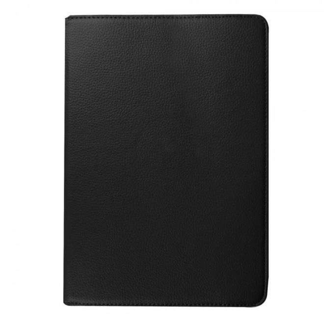 Samsung Galaxy Tab S2 9.7 Rotierbares Leder Case mit Litchitextur - schwarz