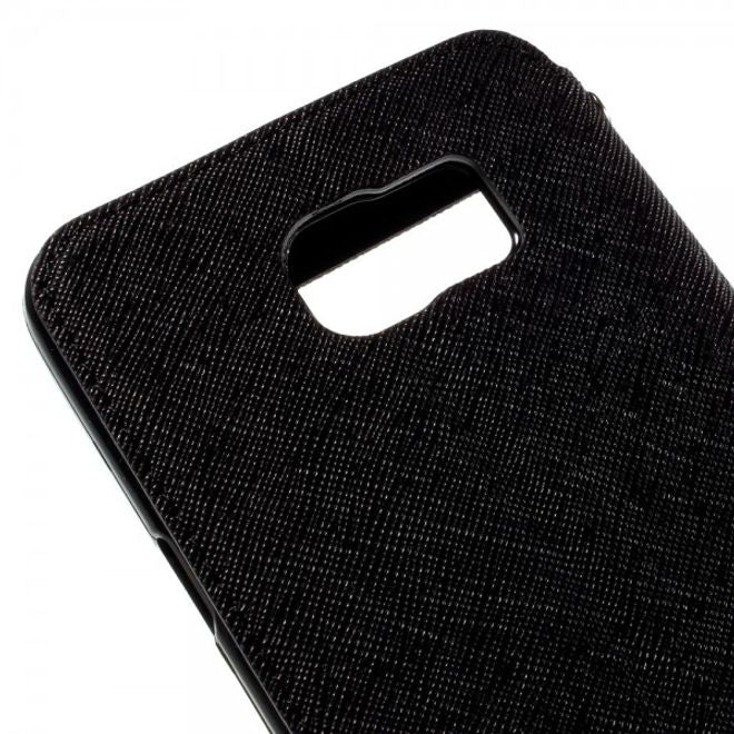 Samsung Galaxy Note 5 Roar Korea Leder Case mit Standfunktion - schwarz