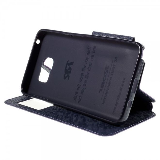 Samsung Galaxy Note 5 Roar Korea Leder Case mit Standfunktion - purpur
