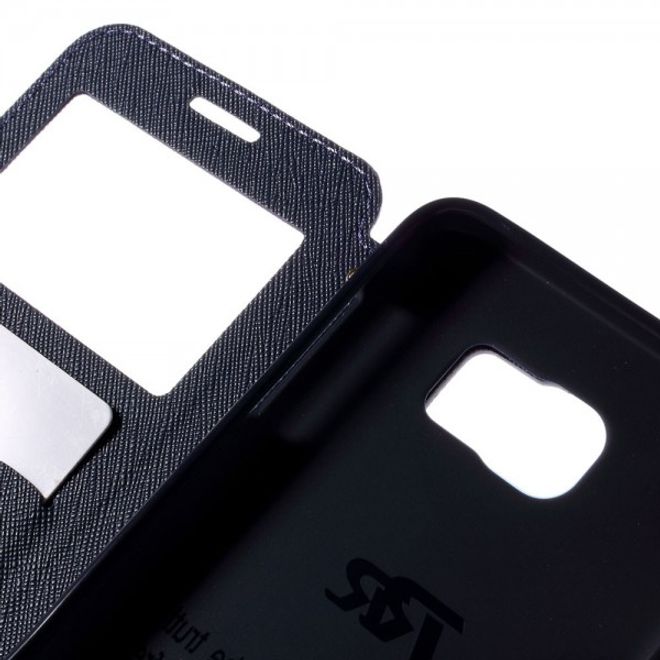 Samsung Galaxy Note 5 Roar Korea Leder Case mit Standfunktion - purpur