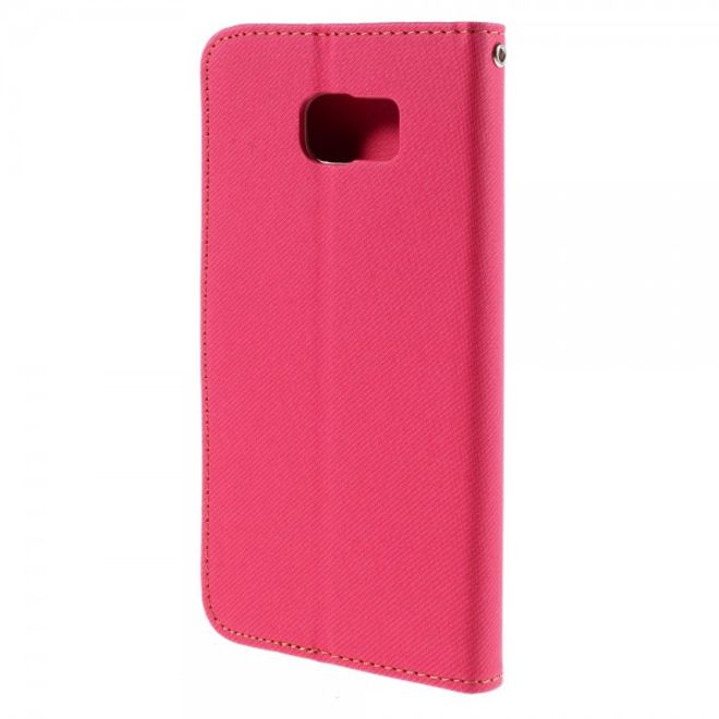 Samsung Galaxy Note 5 Roar Korea Leder Case mit Köpermuster - rosa