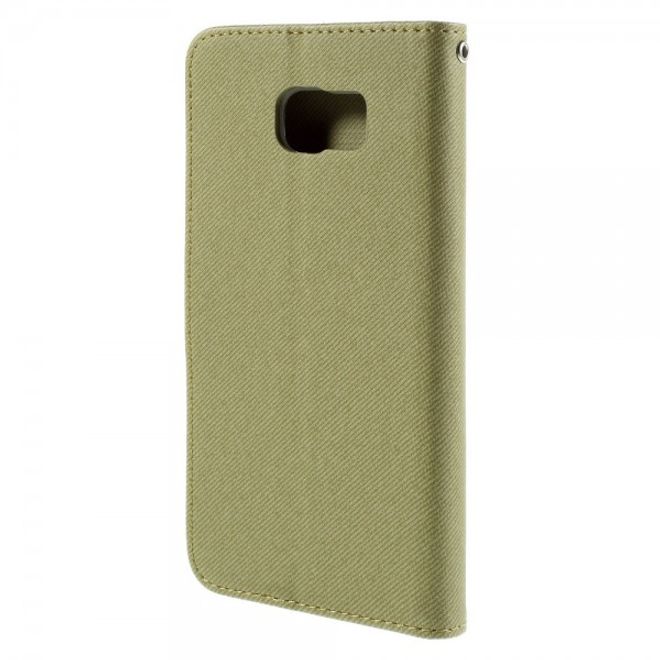 Samsung Galaxy Note 5 Roar Korea Leder Case mit Köpermuster - grün