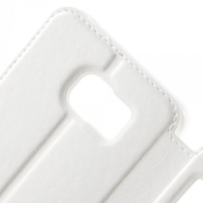 Samsung Galaxy Note 5 Roar Korea Leder Case mit kleinem Fenster - weiss