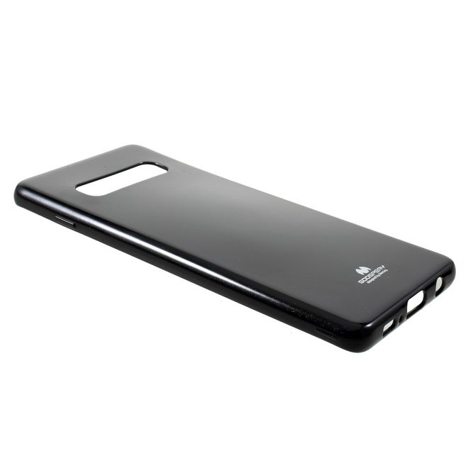 Samsung Galaxy Note 5 Goospery Elastisches, leicht glänzendes Plastik Case - schwarz