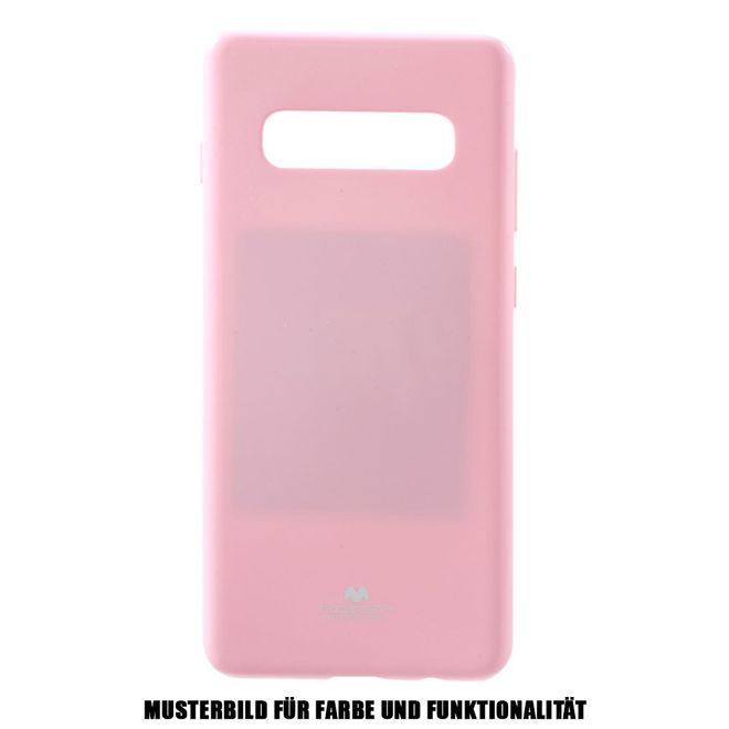 Samsung Galaxy Note 5 Goospery Elastisches, leicht glänzendes Plastik Case - pink