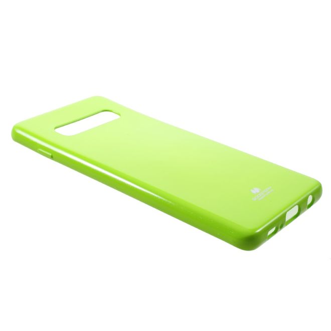 Samsung Galaxy Note 5 Goospery Elastisches, leicht glänzendes Plastik Case - grün