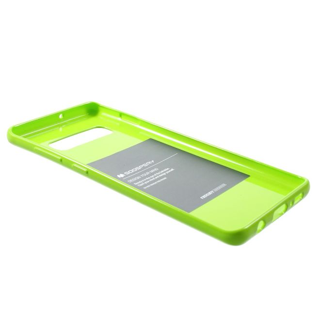 Samsung Galaxy Note 5 Goospery Elastisches, leicht glänzendes Plastik Case - grün