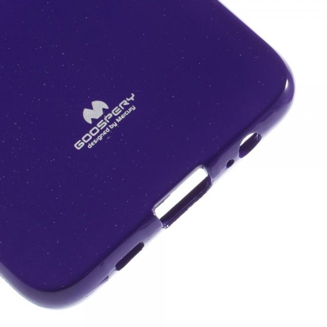 Goospery - Galaxy S6 Edge Plus Handy Hülle - TPU Soft Case - Pearl Jelly Series - purpur