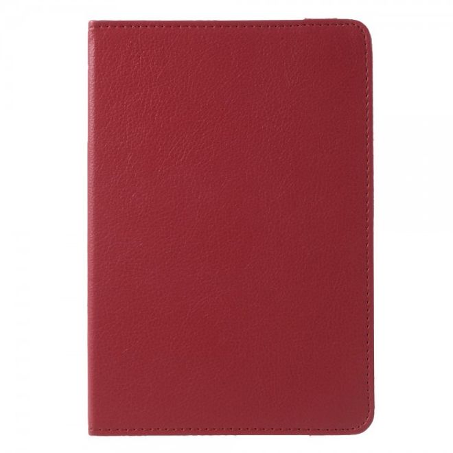 Samsung Galaxy Tab S2 8.0 Stabiles, 360° rotierbares Leder Flip Case - rot