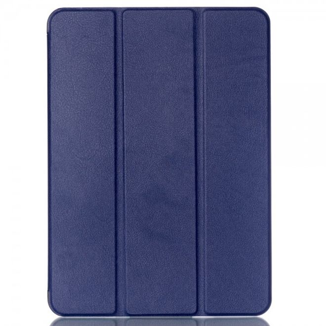 Samsung Galaxy Tab S2 9.7 Faltbares Leder Smart Case mit Litchitextur - dunkelblau