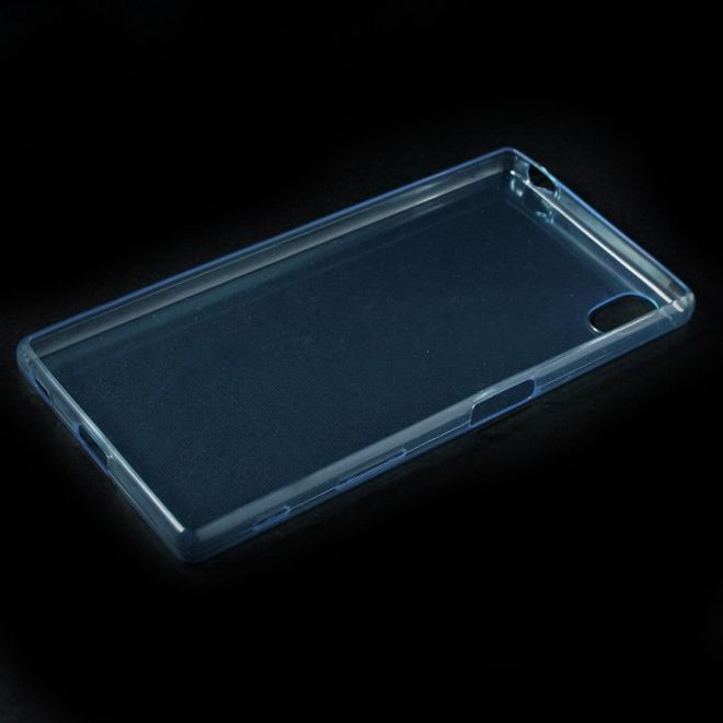 Sony Xperia Z5 Dünnes, beständiges und elastisches Plastik Case - dunkelblau