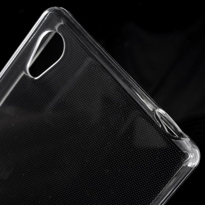 Sony Xperia Z5 Klares, elastisches Plastik Case - transparent