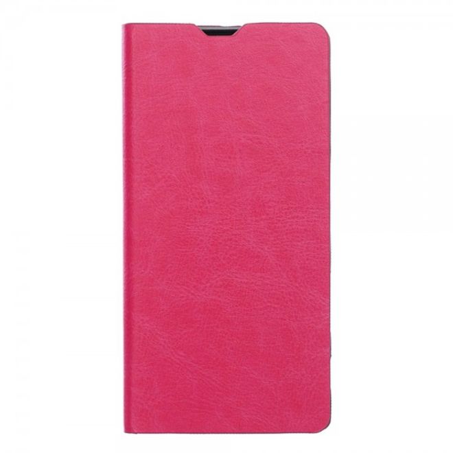 Sony Xperia Z5 Compact Schlichtes Crazy Horse Leder Case mit Kreditkartenslots - rosa
