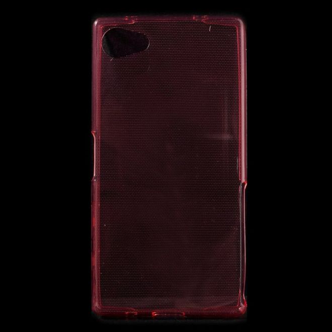 Sony Xperia Z5 Compact Dünnes, elastisches Plastik Case - rot