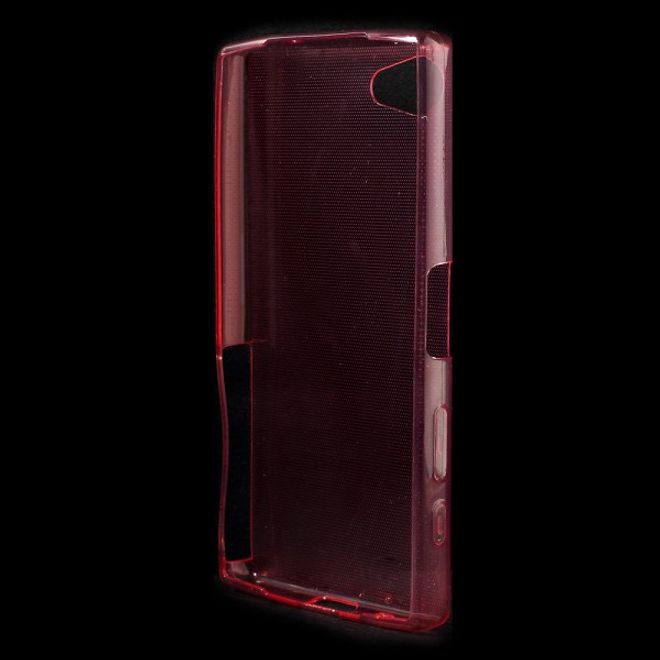 Sony Xperia Z5 Compact Dünnes, elastisches Plastik Case - rot