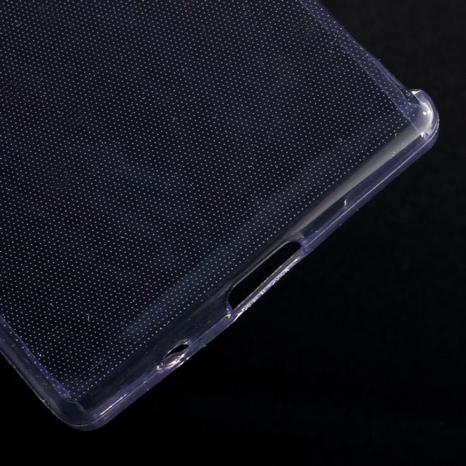 Sony Xperia Z5 Compact Dünnes, elastisches Plastik Case - purpur