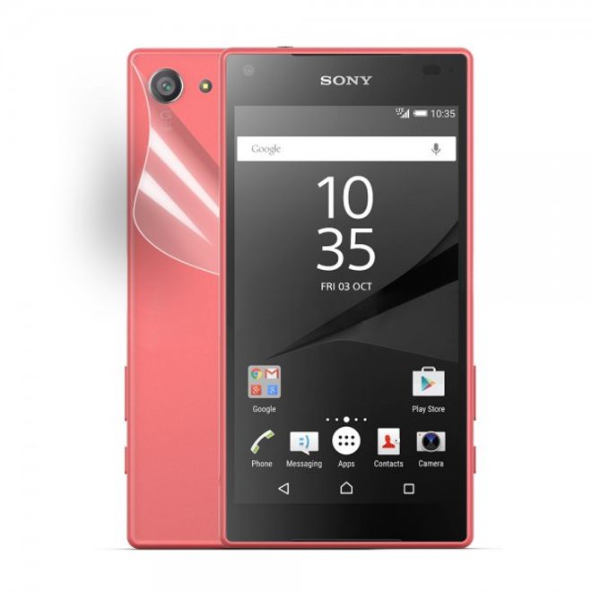 Sony Xperia Z5 Compact Schutzfolie für die Rückseite - HD klar