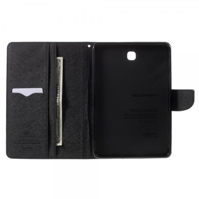 Goospery - Samsung Galaxy Tab S2 8.0 Hülle - Tablet Bookcover - Fancy Diary Series - schwarz