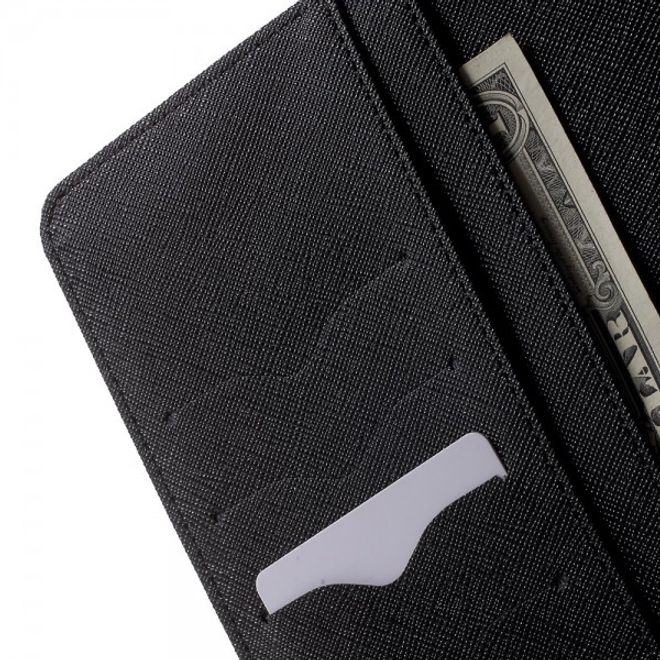 Goospery - Samsung Galaxy Tab S2 8.0 Hülle - Tablet Bookcover - Fancy Diary Series - schwarz