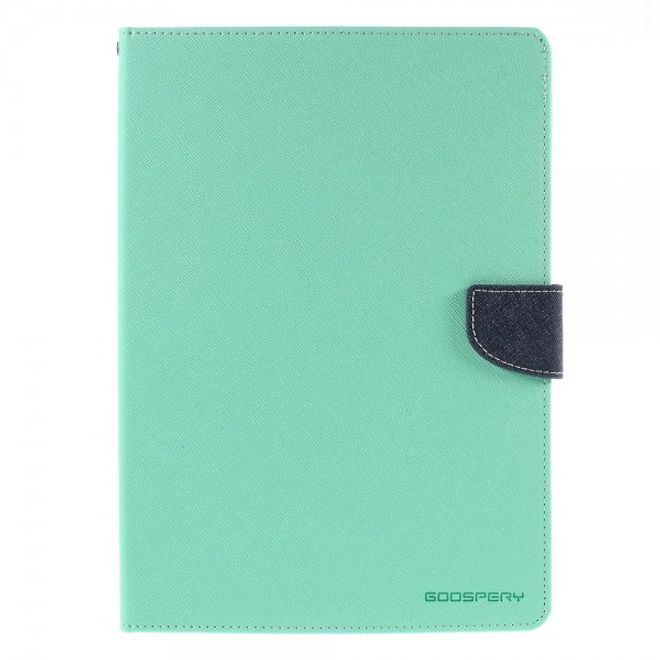 Goospery - Samsung Galaxy Tab S2 9.7 Hülle - Tablet Bookcover - Fancy Diary Series - mint/navy