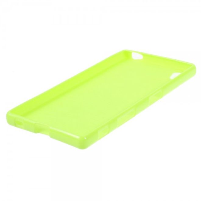 Sony Xperia Z5/Z5 Dual Glänzendes, elastisches Plastik Case - grün