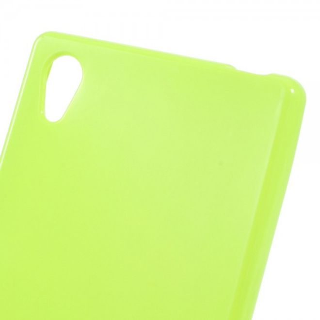 Sony Xperia Z5/Z5 Dual Glänzendes, elastisches Plastik Case - grün