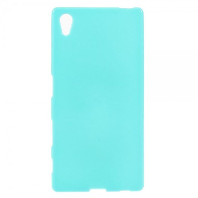 Sony Xperia Z5/Z5 Dual Glänzendes, elastisches Plastik Case - blau