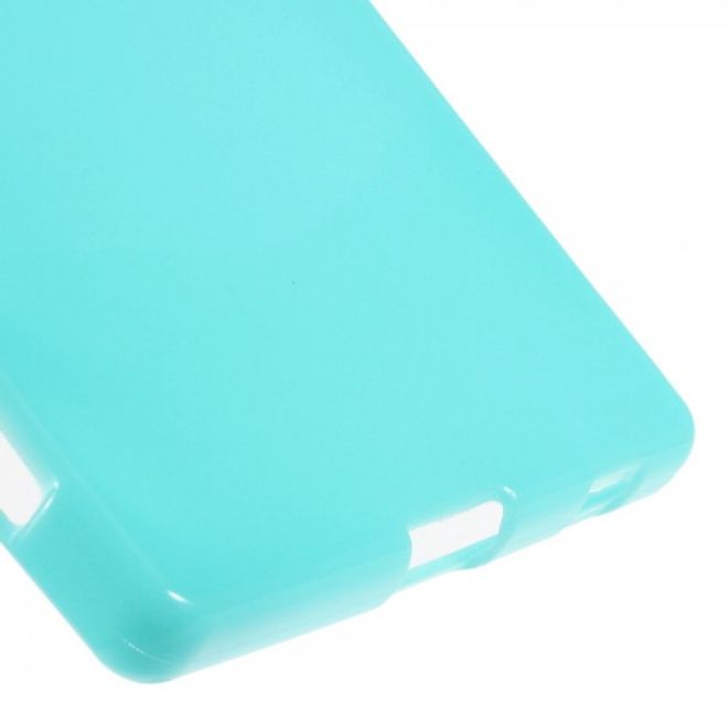 Sony Xperia Z5/Z5 Dual Glänzendes, elastisches Plastik Case - blau