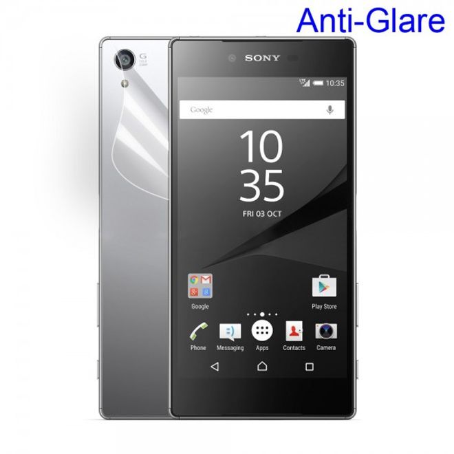 Sony Xperia Z5 Premium/Dual Rückseiten Schutzfolie mit Anti-Fingerabdruck Beschichtung