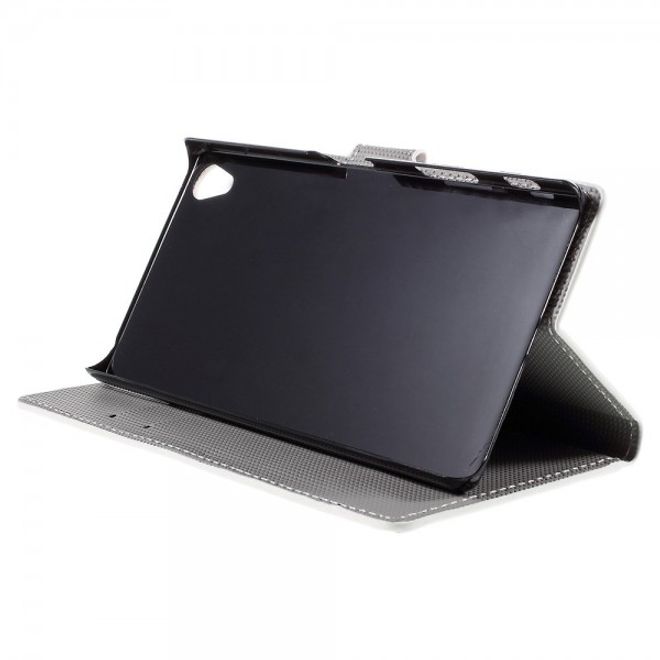Sony Xperia Z5 Premium/Dual Leder Case mit verliebtem Eulenpärchen