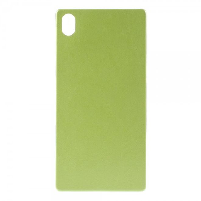 Sony Xperia Z5 Premium/Dual Elastisches Plastik Case mit lederartiger Oberfläche - grün