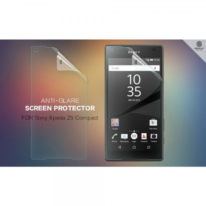 Sony Xperia Z5 Compact Schutzfolie mit kratzfester Beschichtung von Nillkin - matt