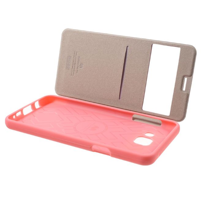 Goospery - Cover für Samsung Galaxy A7 (2016) - Handyhülle aus Plastik - Wow Bumper Series - pink
