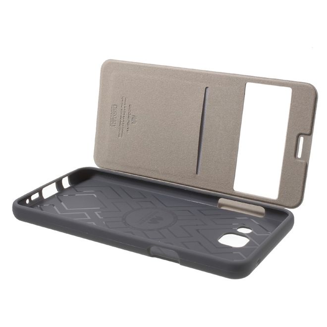 Goospery - Cover für Samsung Galaxy A7 (2016) - Handyhülle aus Plastik - Wow Bumper Series - weiss