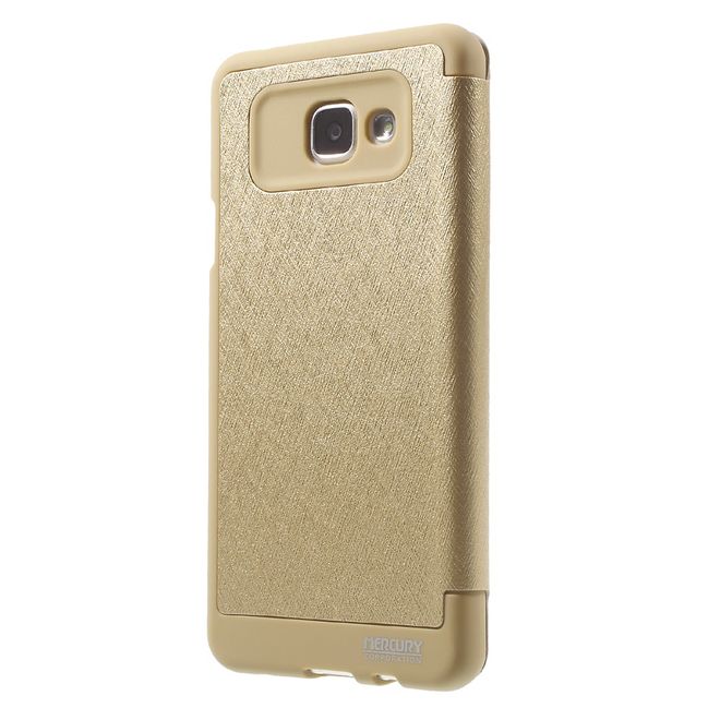 Goospery - Cover für Samsung Galaxy A7 (2016) - Handyhülle aus Plastik - Wow Bumper Series - gold