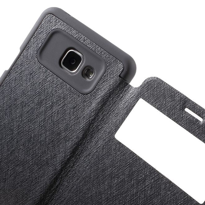 Goospery - Cover für Samsung Galaxy A7 (2016) - Handyhülle aus Plastik - Wow Bumper Series - grau