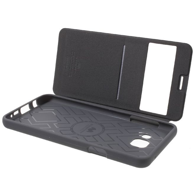 Goospery - Cover für Samsung Galaxy A7 (2016) - Handyhülle aus Plastik - Wow Bumper Series - grau