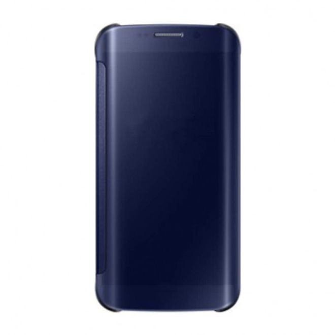 Galaxy S6 Edge Clear View Cover Hülle von UreParts - blau
