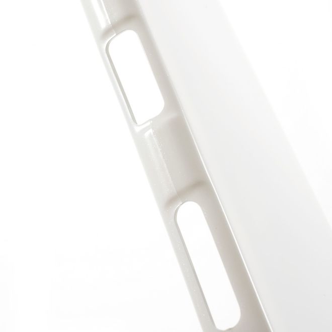 Goospery - Sony Xperia Z5/Z5 Dual Handy Hülle - TPU Soft Case - Pearl Jelly Series - weiss