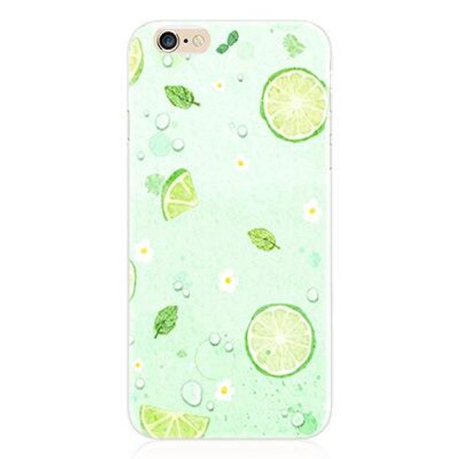 Samsung Galaxy S8 Plus Hülle - Biegsames Plastik Case - Limettenwasser