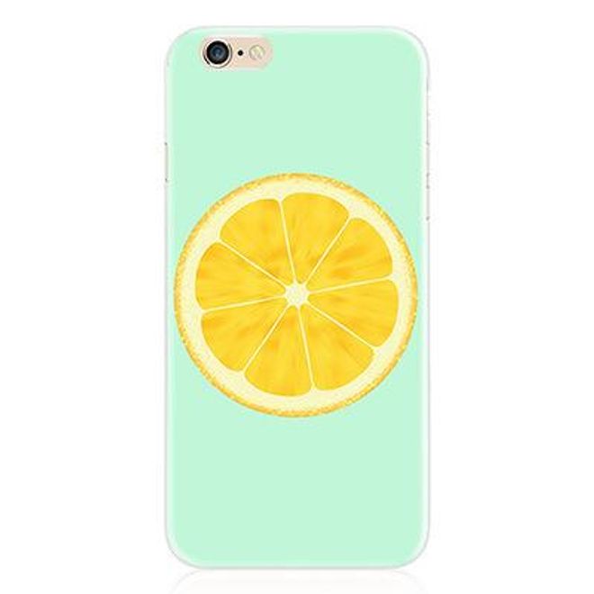 Samsung Galaxy S8 Hülle - Biegsames Plastik Case - Zitronenscheibe