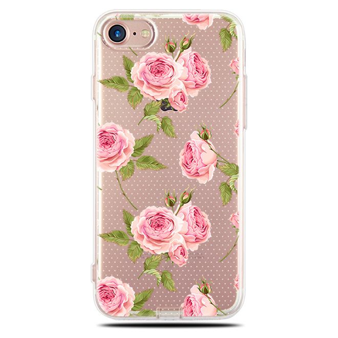 Samsung Galaxy S8 Plus Hülle - Biegsames Plastik Case - Rosenstrauss