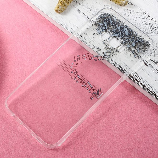 Samsung Galaxy S8 Plus Case - TPU Softcase - Musiknoten
