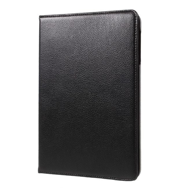 Samsung Galaxy Tab S3 9.7 Hülle - Cover aus Leder - rotierbar und mit Litchitextur - schwarz