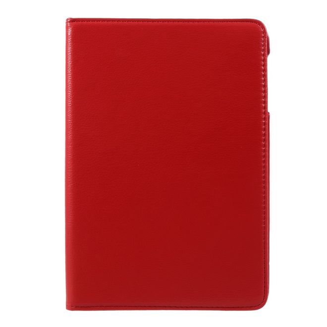 Samsung Galaxy Tab S3 9.7 Hülle - Cover aus Leder - rotierbar und mit Litchitextur - rot